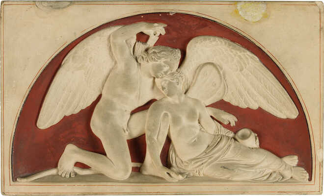 Барельеф с мифологическим сюжетом